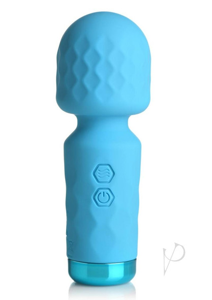Bang 10x Mini Silicone Wand Blue Bang 10x Mini Silicone Wand Blue