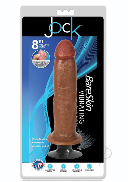 Jock Bareskin Vibe Dong 8 Caramel(disc) Jock Bareskin Vibe Dong 8 Caramel(disc)