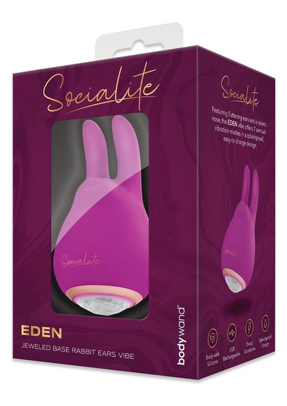 Bw Socialite Eden Clit Stim Prp/gld Bw Socialite Eden Clit Stim Prp/gld