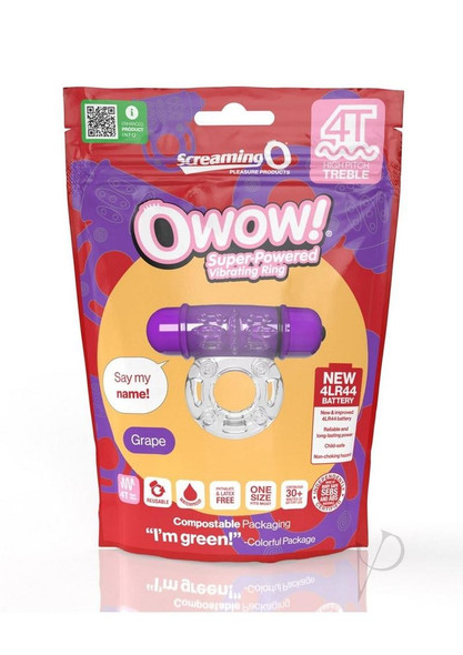 Screaming O 4t Owow Grape Screaming O 4t Owow Grape