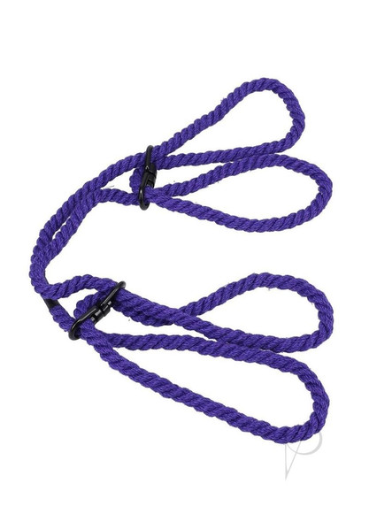 Merci Restrain Hemp Cuffs Purple Merci Restrain Hemp Cuffs Purple