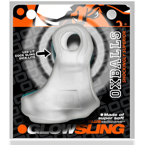 Glowsling Cocksling Led - Clear Ice Glowsling Cocksling Led - Clear Ice
