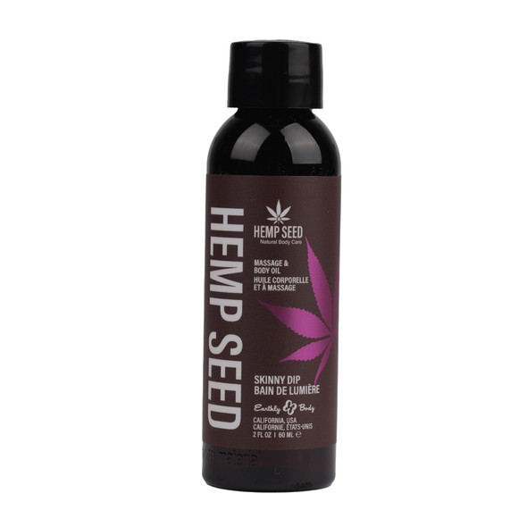 Hemp Seed Massage and Body Oil - Skinny Dip - 2 Fl. Oz/ 60ml Hemp Seed Massage and Body Oil - Skinny Dip - 2 Fl. Oz/ 60ml