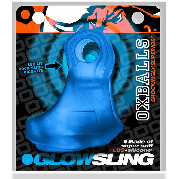 Glowsling Cocksling Led - Blue Ice Glowsling Cocksling Led - Blue Ice