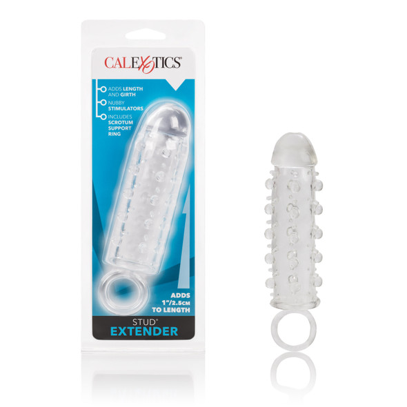 Stud Extender Clear With Supporting Ring Stud Extender Clear With Supporting Ring