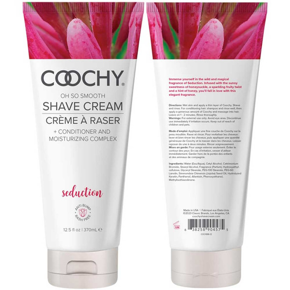 Coochy Oh So Smooth Shave Cream - Seduction - 12.5 Oz Coochy Oh So Smooth Shave Cream - Seduction - 12.5 Oz