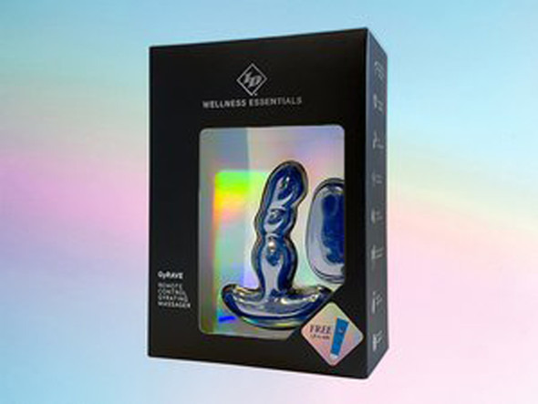 Gyrave Remote Control Gyrating Massager - Blue Gyrave Remote Control Gyrating Massager - Blue