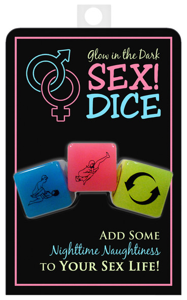 Glow-in-the-Dark Sex! Dice Glow-in-the-Dark Sex! Dice