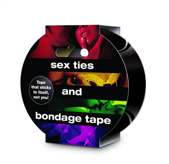 Sex Ties and Bondage Tape - Black Sex Ties and Bondage Tape - Black