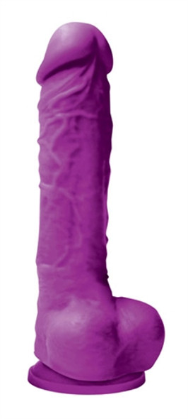 Colours Pleasures - 5 Inch Dildo - Purple Colours Pleasures - 5 Inch Dildo - Purple