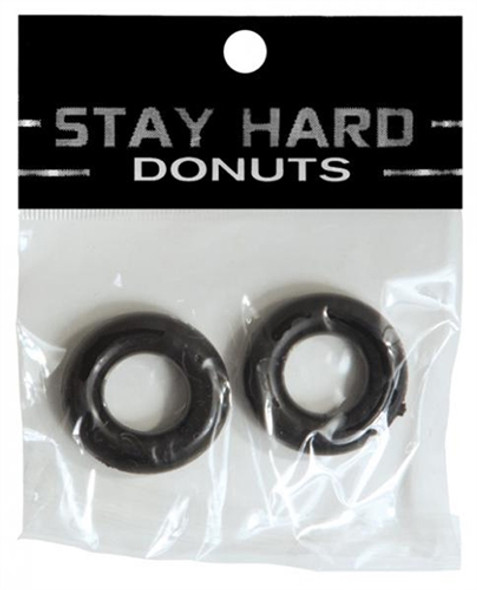 Stay Hard Donuts - 2pack - Black Stay Hard Donuts - 2pack - Black