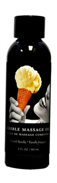 Edible Massage Oil - Vanilla - 2 Fl. Oz. Edible Massage Oil - Vanilla - 2 Fl. Oz.