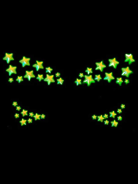 Celeste Glow in the Dark Face Jewels Sticker Celeste Glow in the Dark Face Jewels Sticker