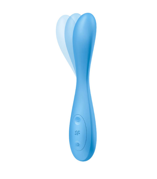 Satisfyer G-Spot Flex 4 Connect App - Multi Vibrator - Blue Satisfyer G-Spot Flex 4 Connect App - Multi Vibrator - Blue