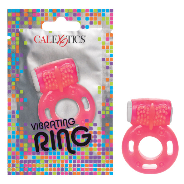 Foil Pack Vibrating Ring - Pink Foil Pack Vibrating Ring - Pink