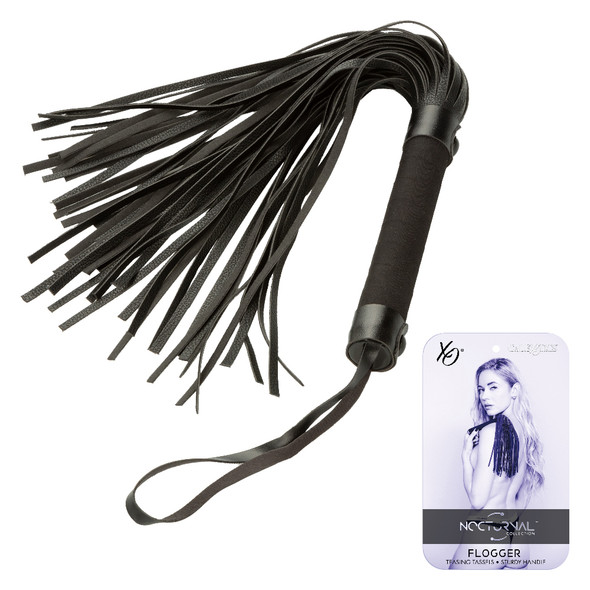 Nocturnal Collection Flogger - Black Nocturnal Collection Flogger - Black