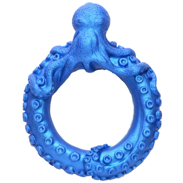 Poseidon's Octo-Ring Silicone Cock Ring - Blue Poseidon's Octo-Ring Silicone Cock Ring - Blue