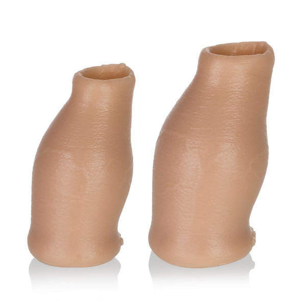 Hood Moreskin Silicone Faux Foreskin - Light Tone - Medium/large Hood Moreskin Silicone Faux Foreskin - Light Tone - Medium/large