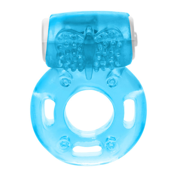 Foil Pack Vibrating Ring - Blue Foil Pack Vibrating Ring - Blue