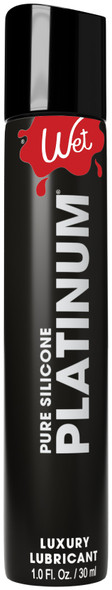 Wet Platinum - Luxury Silicone Based Lubricant 1 Oz Wet Platinum - Luxury Silicone Based Lubricant 1 Oz