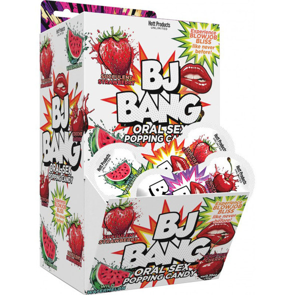 Bj Bang - Oral Sex Popping Candy Display Bj Bang - Oral Sex Popping Candy Display