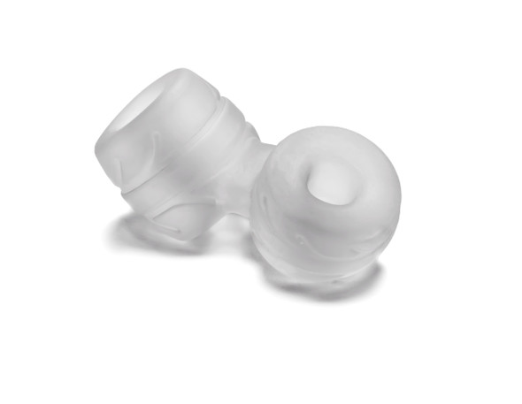 Silaskin Cock and Ball Ring and Stretcher - Clear Silaskin Cock and Ball Ring and Stretcher - Clear