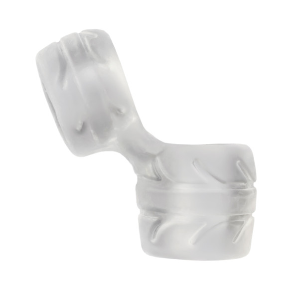 Silaskin Cock and Ball Ring and Stretcher - Clear Silaskin Cock and Ball Ring and Stretcher - Clear