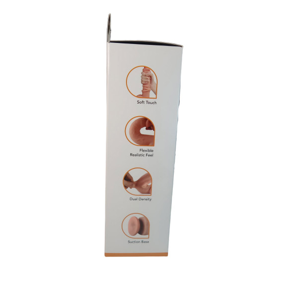 Get Lucky 7.5 Inch Real Skin Dildo - Dark Brown Get Lucky 7.5 Inch Real Skin Dildo - Dark Brown