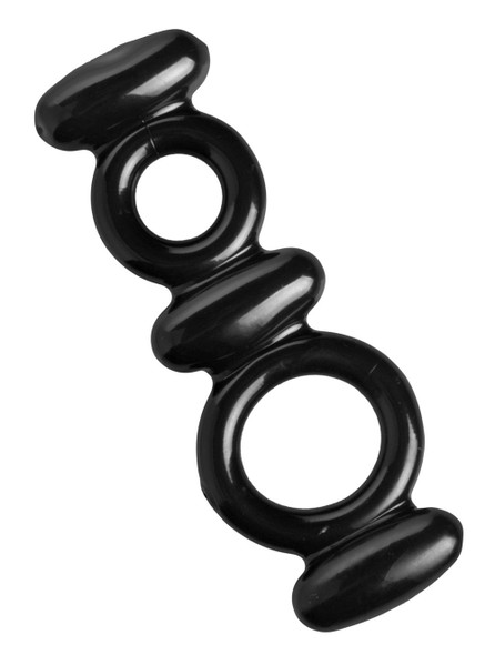 Dual Stretch to Fit Cock and Ball Ring Dual Stretch to Fit Cock and Ball Ring