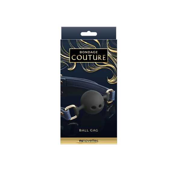 Bondage Couture - Ball Gag - Blue Bondage Couture - Ball Gag - Blue