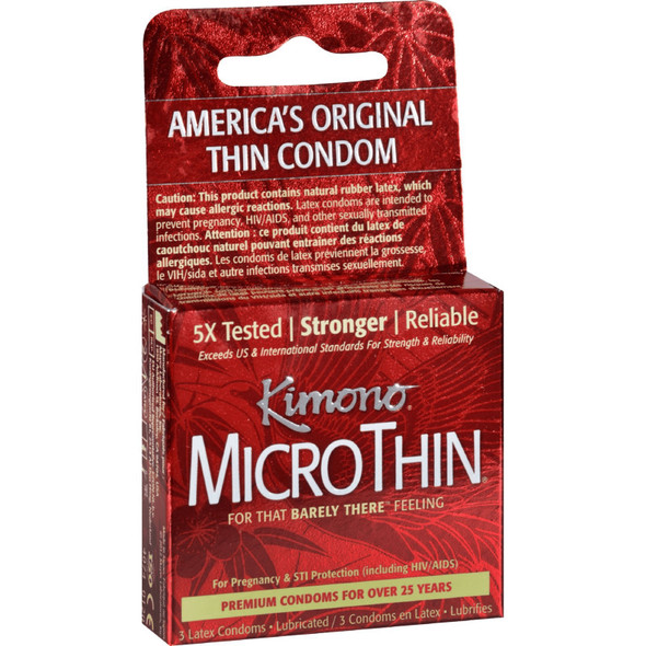 Kimono Microthin Ribbed Plus Sensi-Dots - 3 Pack Kimono Microthin Ribbed Plus Sensi-Dots - 3 Pack