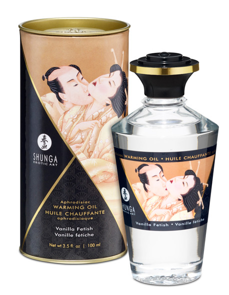 Aphrodisiac Warming Oil - Vanilla Fetish Aphrodisiac Warming Oil - Vanilla Fetish