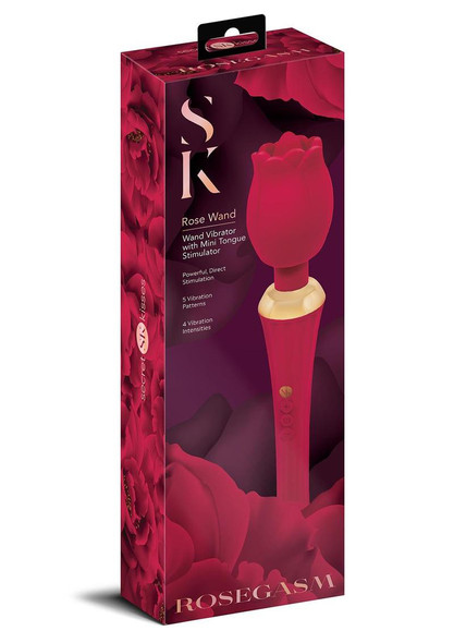 Rosegasm Bouquet Rose Wand - Red Rosegasm Bouquet Rose Wand - Red