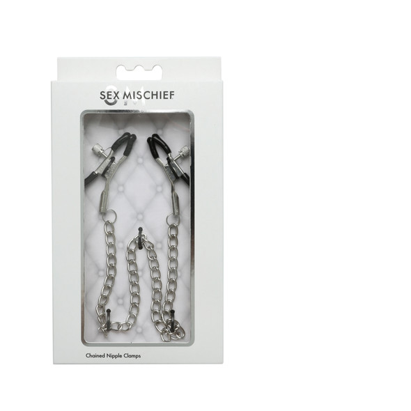Sex and Mischief Chained Nipple Clamps Sex and Mischief Chained Nipple Clamps