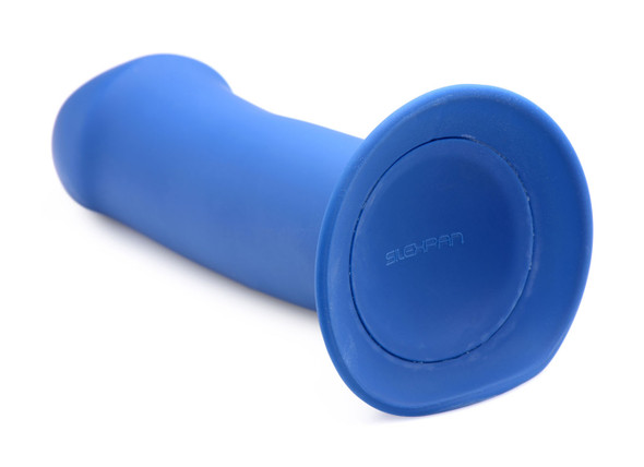 Squeezable Thick Phallic Dildo - Blue Squeezable Thick Phallic Dildo - Blue