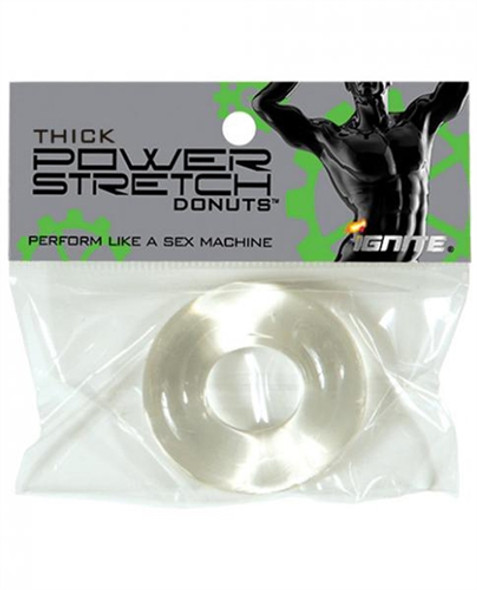 Thick Power Stretch Donuts - Clear Thick Power Stretch Donuts - Clear