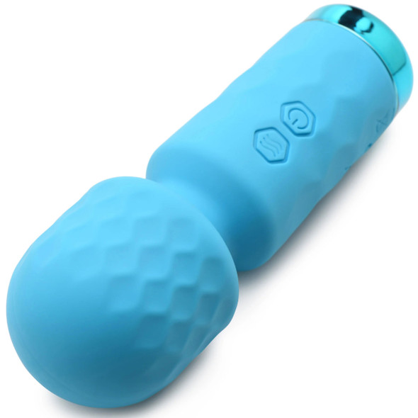 10x Mini Silicone Wand - Blue 10x Mini Silicone Wand - Blue