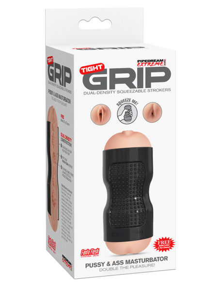 Pipedream Extreme Tight Grip Pussy and Ass Masturbator Pipedream Extreme Tight Grip Pussy and Ass Masturbator