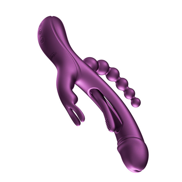 Trilux - App Controlled Rabbit Vibrator - Purple Trilux - App Controlled Rabbit Vibrator - Purple
