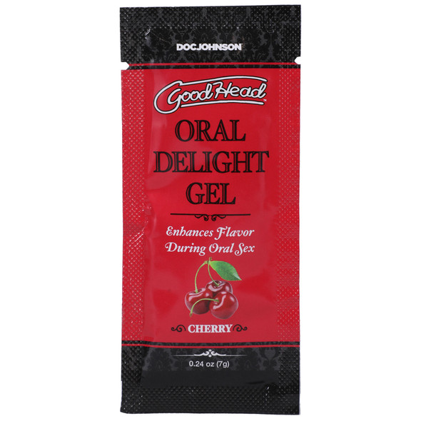 Goodhead - Oral Delight Gel - Cherry - 0.24 Oz Goodhead - Oral Delight Gel - Cherry - 0.24 Oz