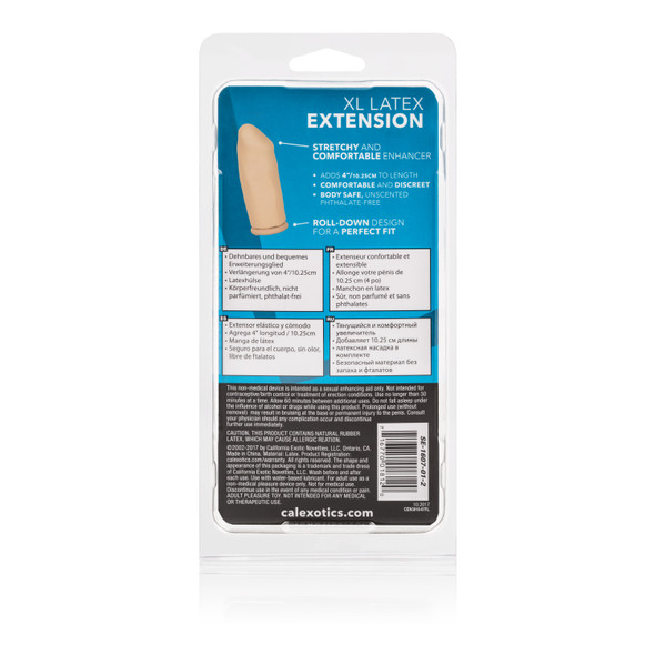 4 Inch Latex Extension - Ivory 4 Inch Latex Extension - Ivory
