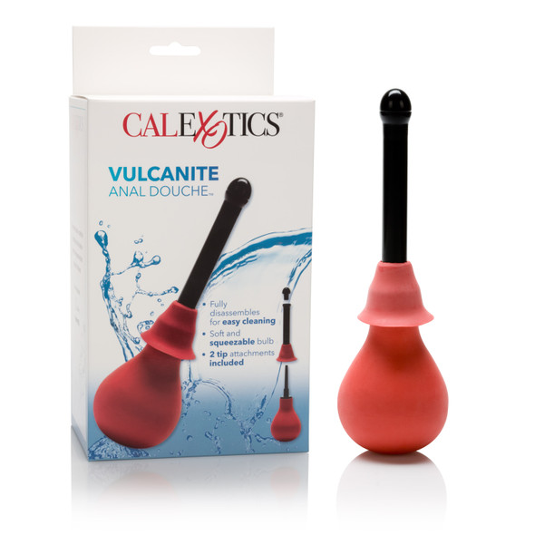 Vulcanite Anal Douche With Attachement Vulcanite Anal Douche With Attachement