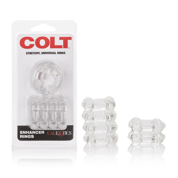 Colt Enhancer Rings - Clear Colt Enhancer Rings - Clear