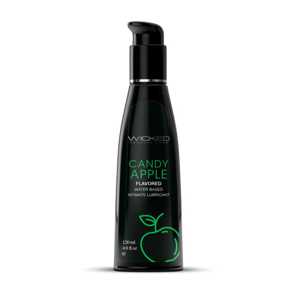 Aqua Candy Apple Flavored Water Based Intimate Lubricant - 4 Fl. Oz. Aqua Candy Apple Flavored Water Based Intimate Lubricant - 4 Fl. Oz.
