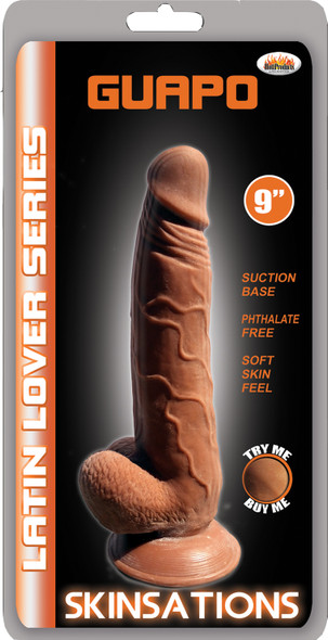 Skinsations Latin Lover Series 9 Inches - Guapo Skinsations Latin Lover Series 9 Inches - Guapo