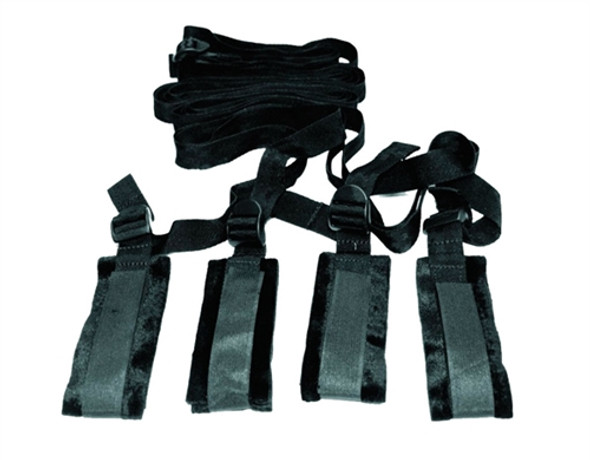Sex and Mischief Bed Bondage Restraint Kit Sex and Mischief Bed Bondage Restraint Kit
