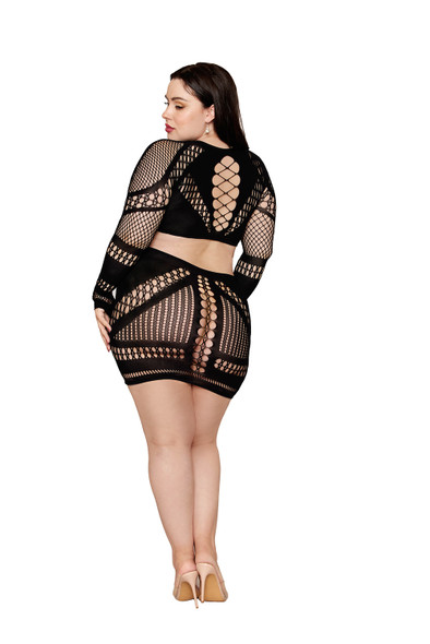 Chemise Dmnd - Queen Size - Black Chemise Dmnd - Queen Size - Black