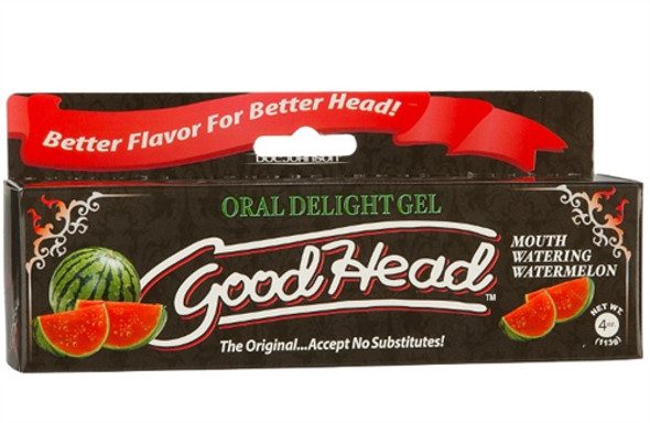 Good Head Oral Delight Gel 4 Oz - Watermelon Good Head Oral Delight Gel 4 Oz - Watermelon