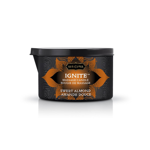 Ignite Sweet Almond Massage Candle - 6 Oz. Ignite Sweet Almond Massage Candle - 6 Oz.
