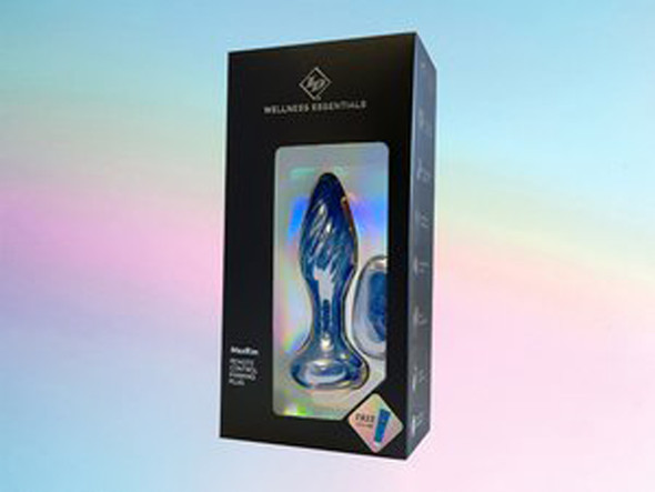 Maxrim Remote Control Rimming Plug - Blue Maxrim Remote Control Rimming Plug - Blue